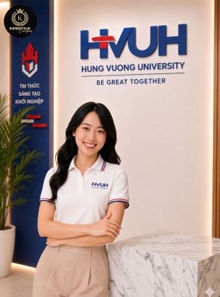 Áo Thun Đồng Phục Polo Trường Đại học Hùng Vương