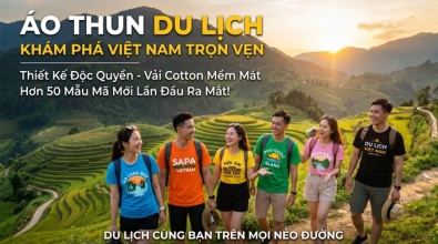 Áo Thun Du Lịch Cao Cấp Thời Trang Đẹp Mắt 2026