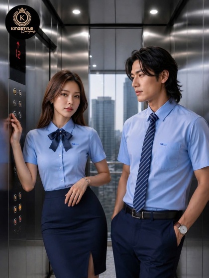 Áo Sơ Mi Đồng Phục Bệnh Viện Tâm Anh