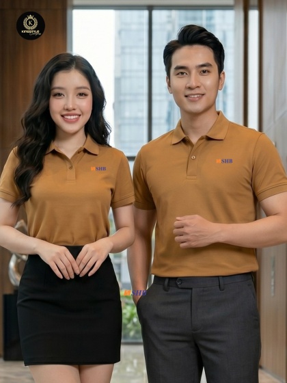 Áo đồng phục Polo Ngân hàng SHB