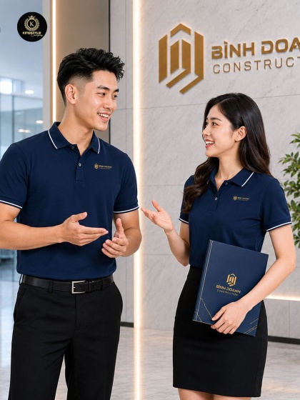Áo đồng phục công ty Bình Doanh