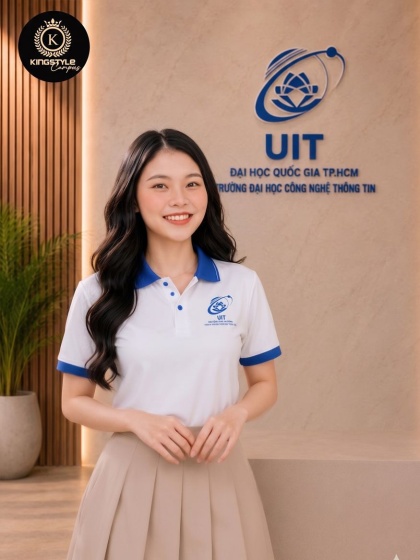 Áo Thun Đồng Phục Polo Trường Đại học Công Nghệ Thông Tin