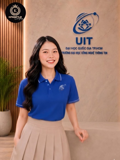 Áo Thun Đồng Phục Polo Trường Đại học Công Nghệ Thông Tin
