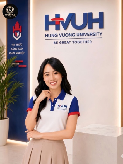 Áo Thun Đồng Phục Polo Trường Đại học Hùng Vương